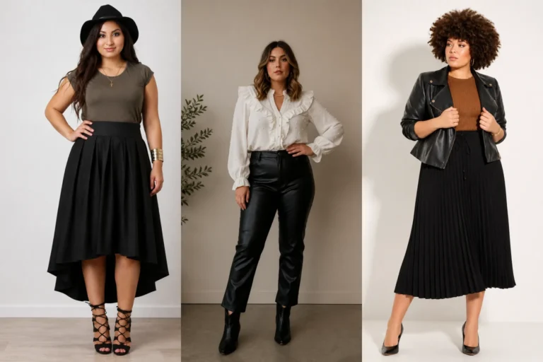 20 Bold Plus Size Baddie Outfits for Women Over 40 - Featured
