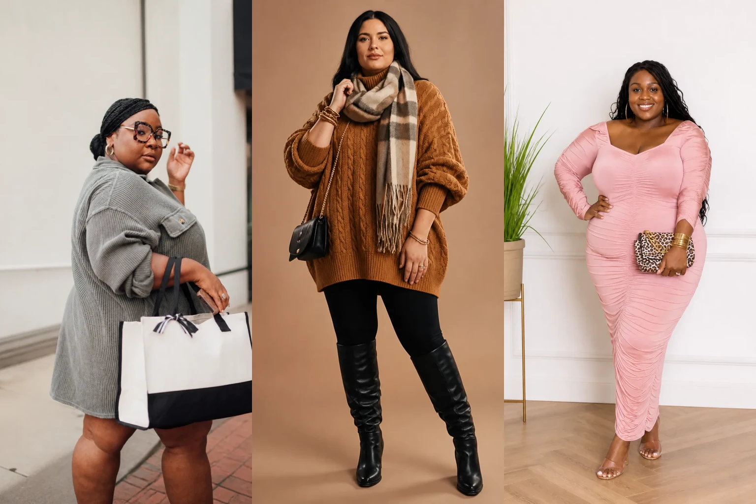 20 Chic Plus Size Fall Outfits for Women Over 40 - Featured
