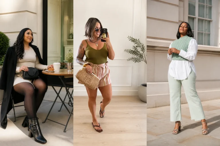 20 Chic Plus Size Outfit Ideas for Women Over 40 - Featured
