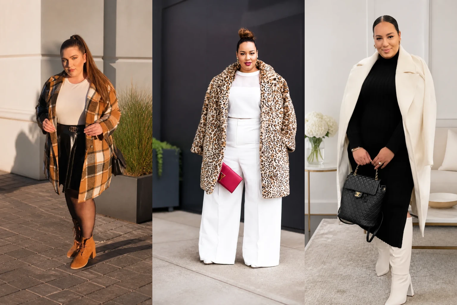 20 Chic Plus Size Winter Outfits for Women Over 40 - Featured