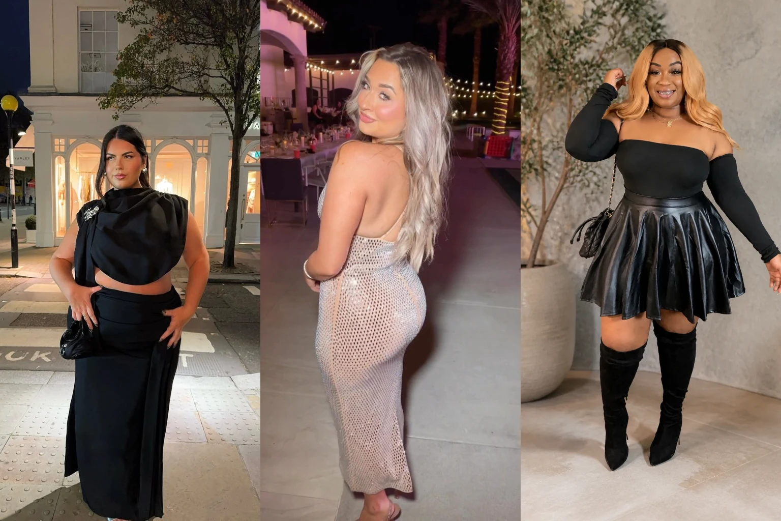 20 Classic Plus Size Night Out Outfits for Women Over 40 - Featured