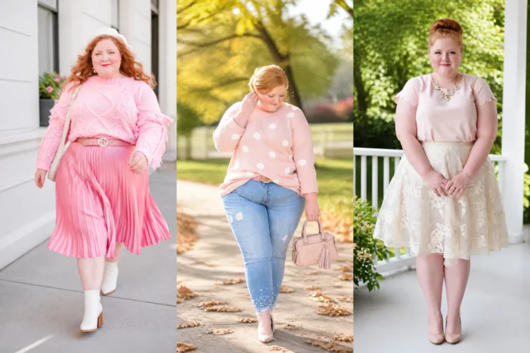 20 Classic Plus Size Outfit Ideas for Women Over 40 - Featured