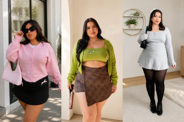 20 Cold-Weather Plus Size Winter Outfits for Women Over 40 - Featured
