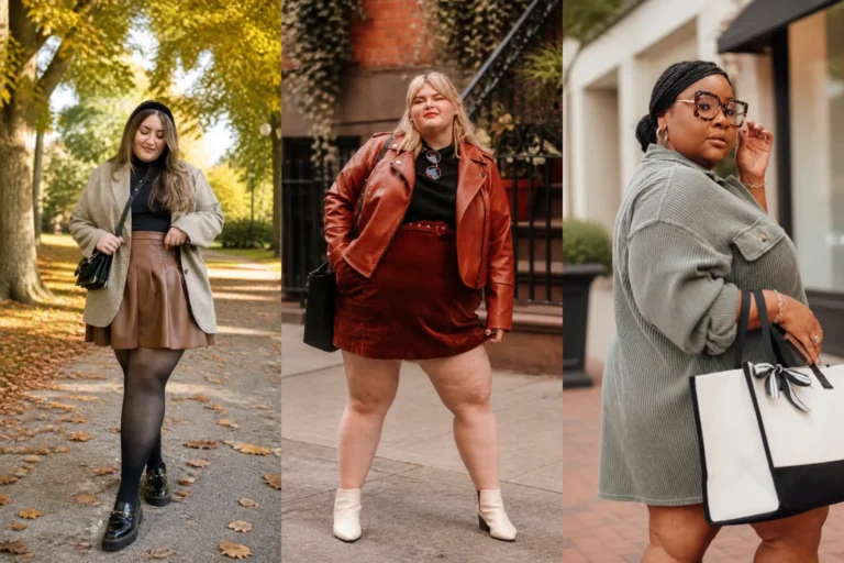 20 Everyday Plus Size Fall Outfits for Women Over 40 - Featured