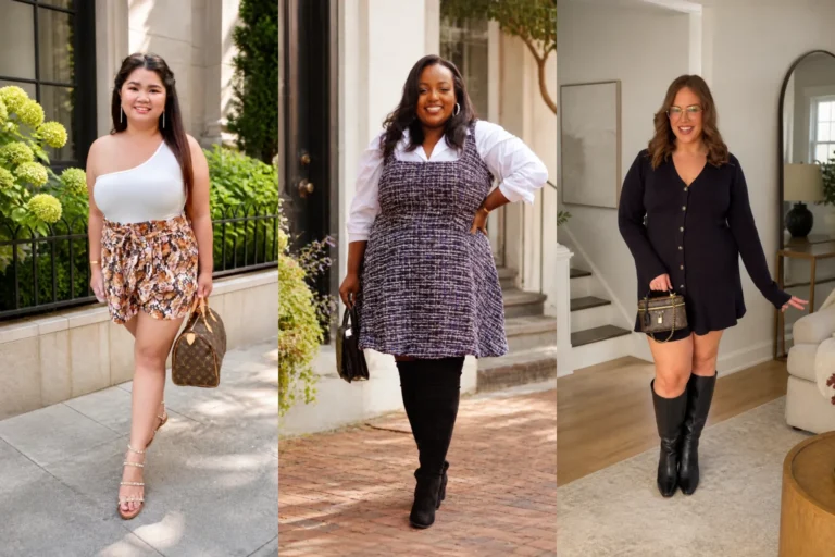20 Flattering Plus Size Outfit Ideas for Women Over 40 - Featured