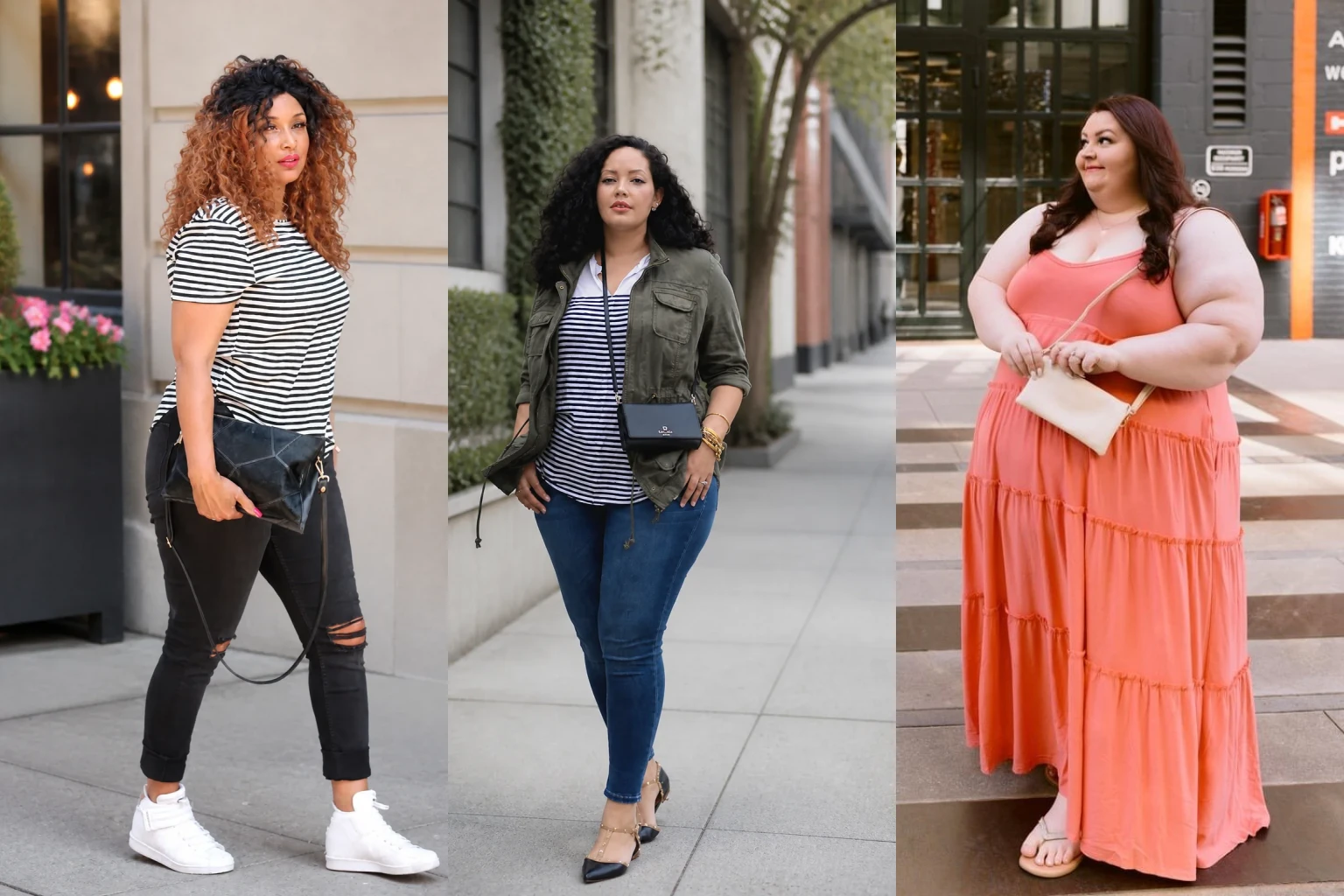 20 Fresh Plus Size Outfit Ideas for Women Over 40 - Featured