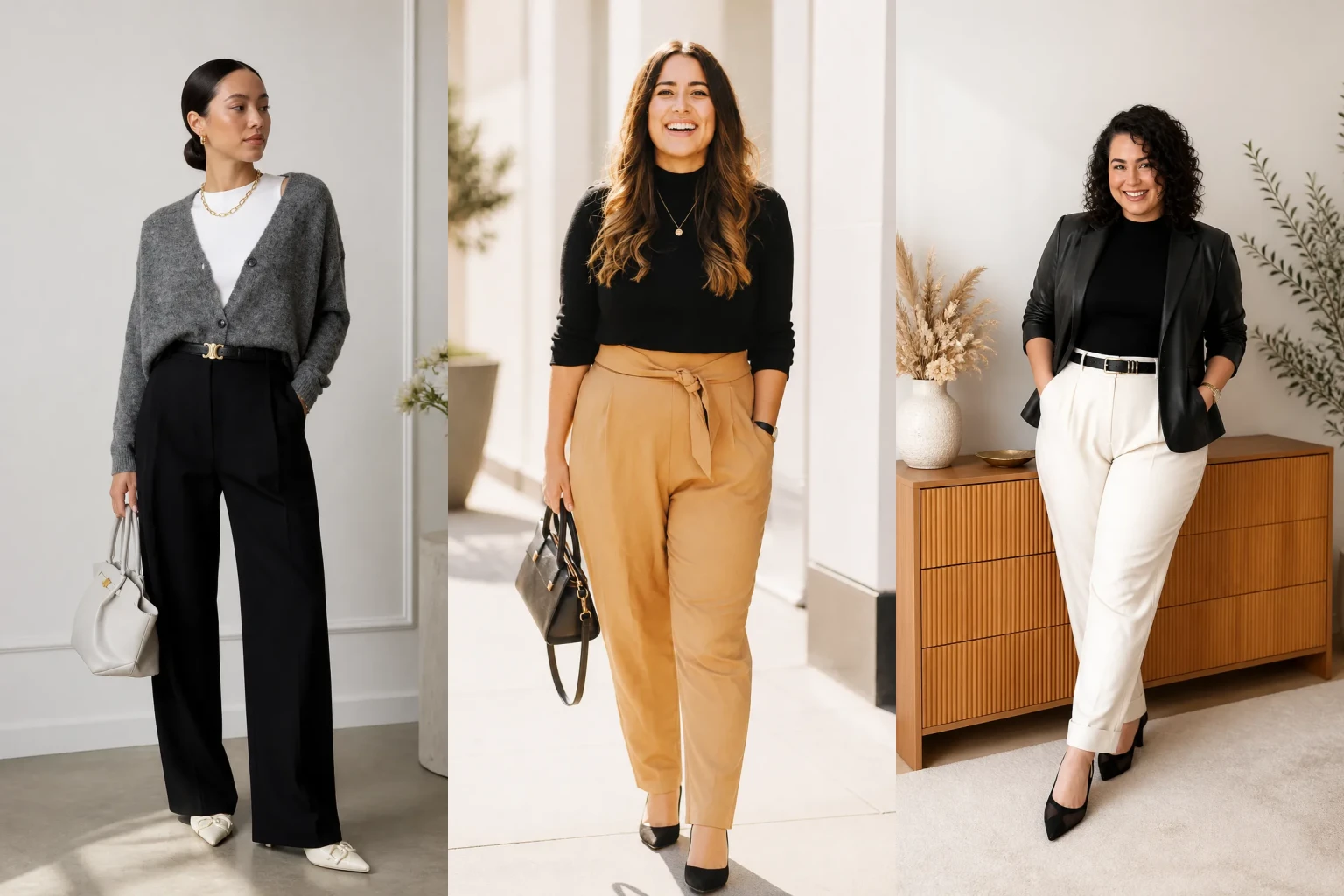20 Modern Plus Size Business Casual Outfits for Women Over 40 - Featured