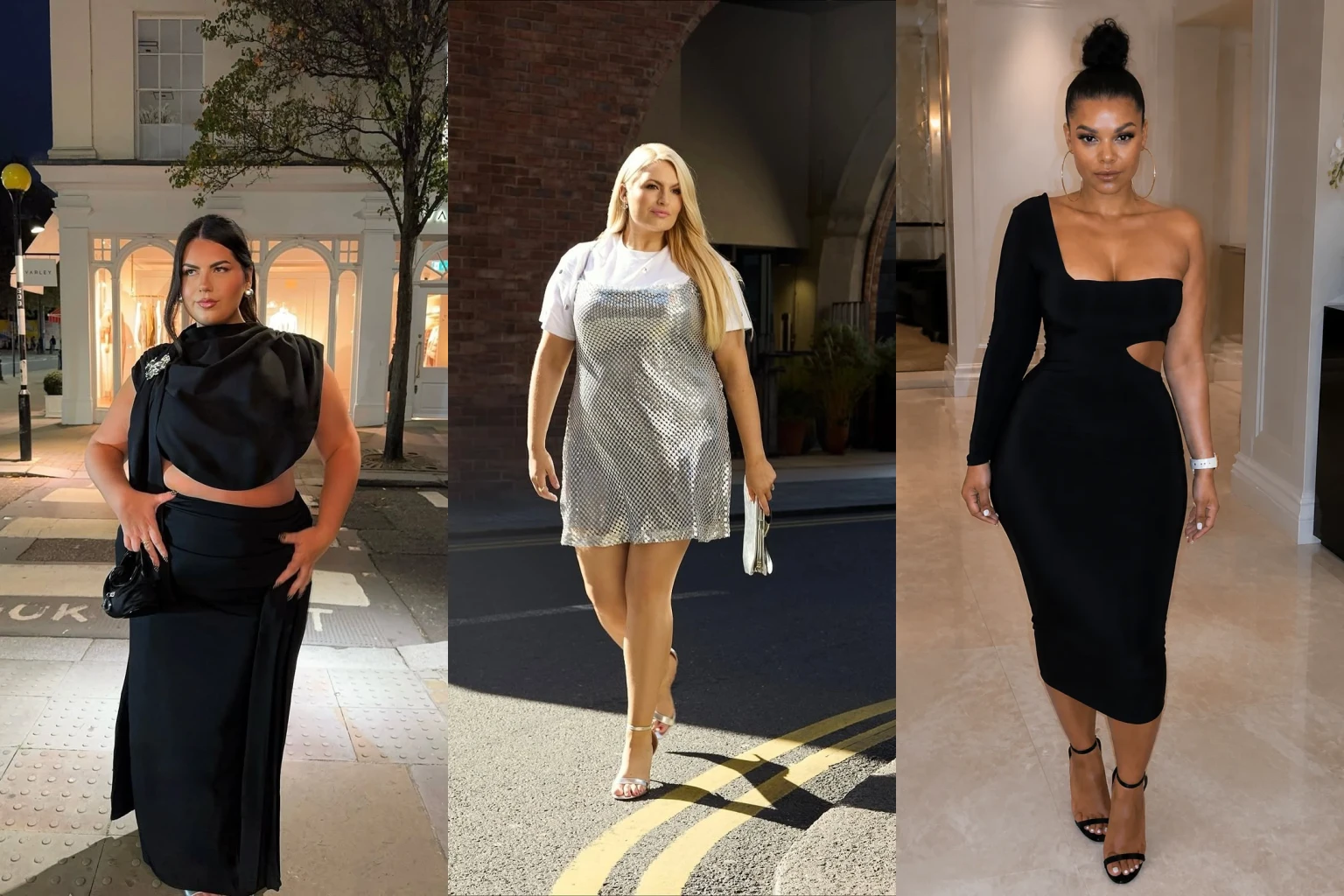 20 Modern Plus Size Club Outfits for Women Over 40 - Featured