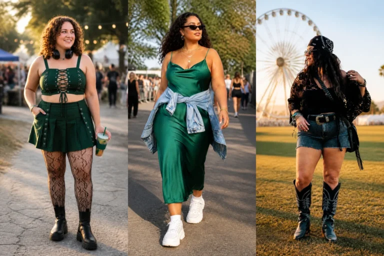 20 Plus Size Concert Outfits for Women Over 40 - Featured