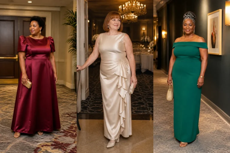 20 Plus Size Formal Dresses for Women Over 40 - Featured