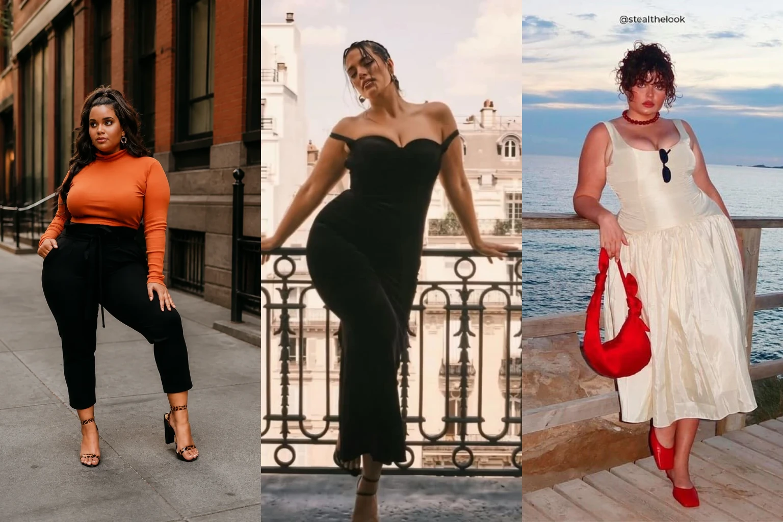 20 Plus Size Photo Poses for Women Over 40 - Featured