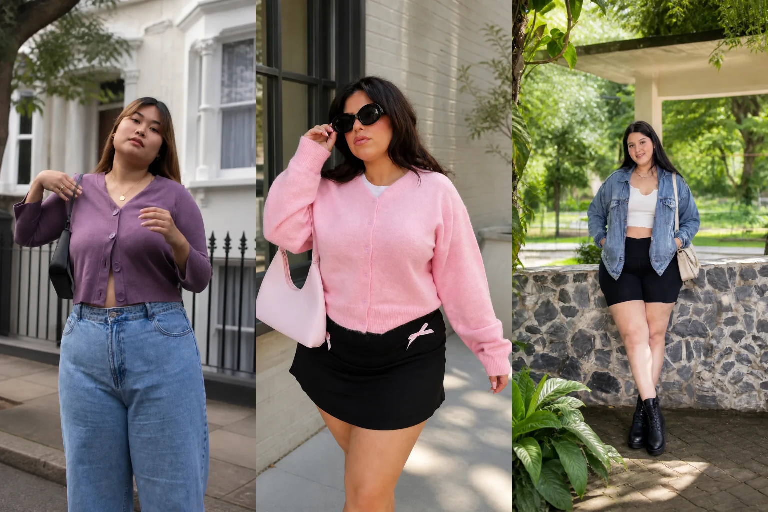 20 Stylish Plus Size Aesthetic Outfits for Women Over 40 - Featured