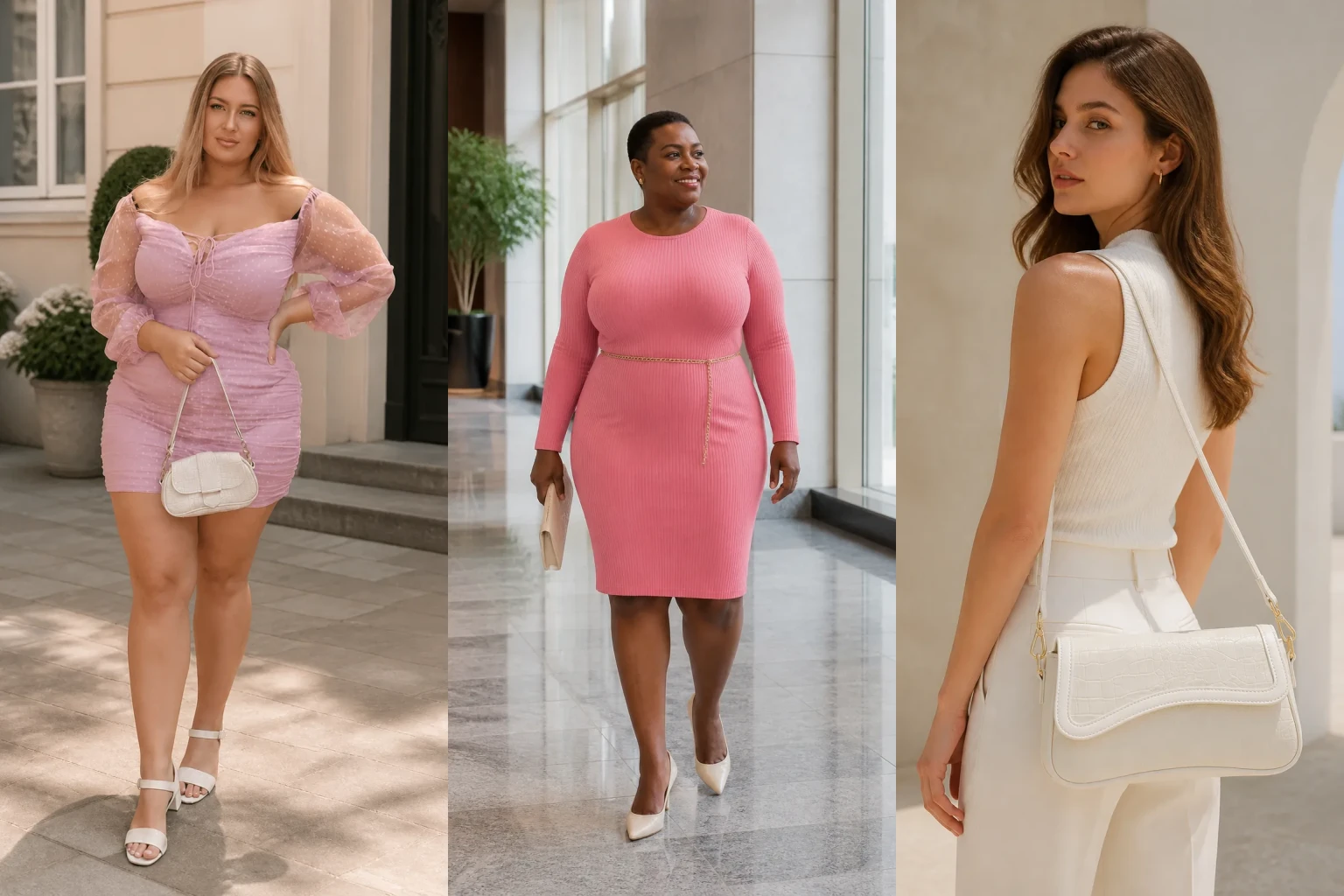 20 Stylish Plus Size Dresses for Women Over 40 - Featured