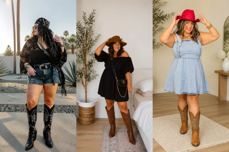 20 Trendy Plus Size Country Concert Outfits for Women Over 40 - Featured