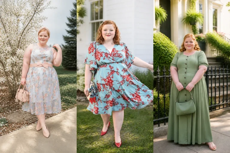 20 Trendy Plus Size Festival Outfits for Women Over 40 - Featured