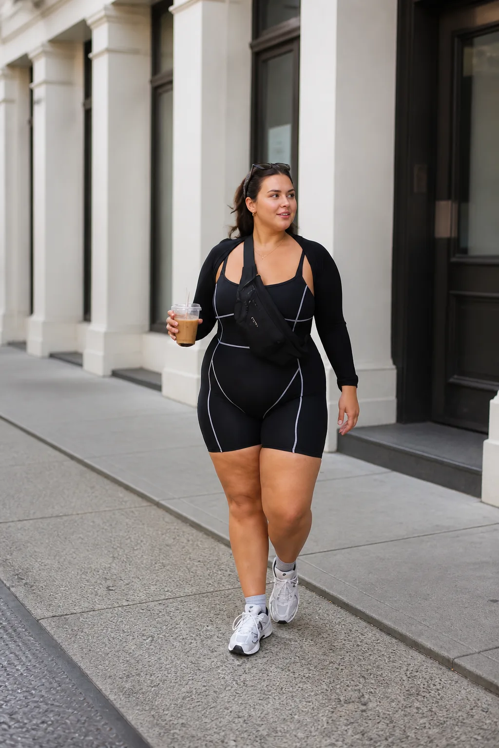 Athleisure on the go: Chic workout look