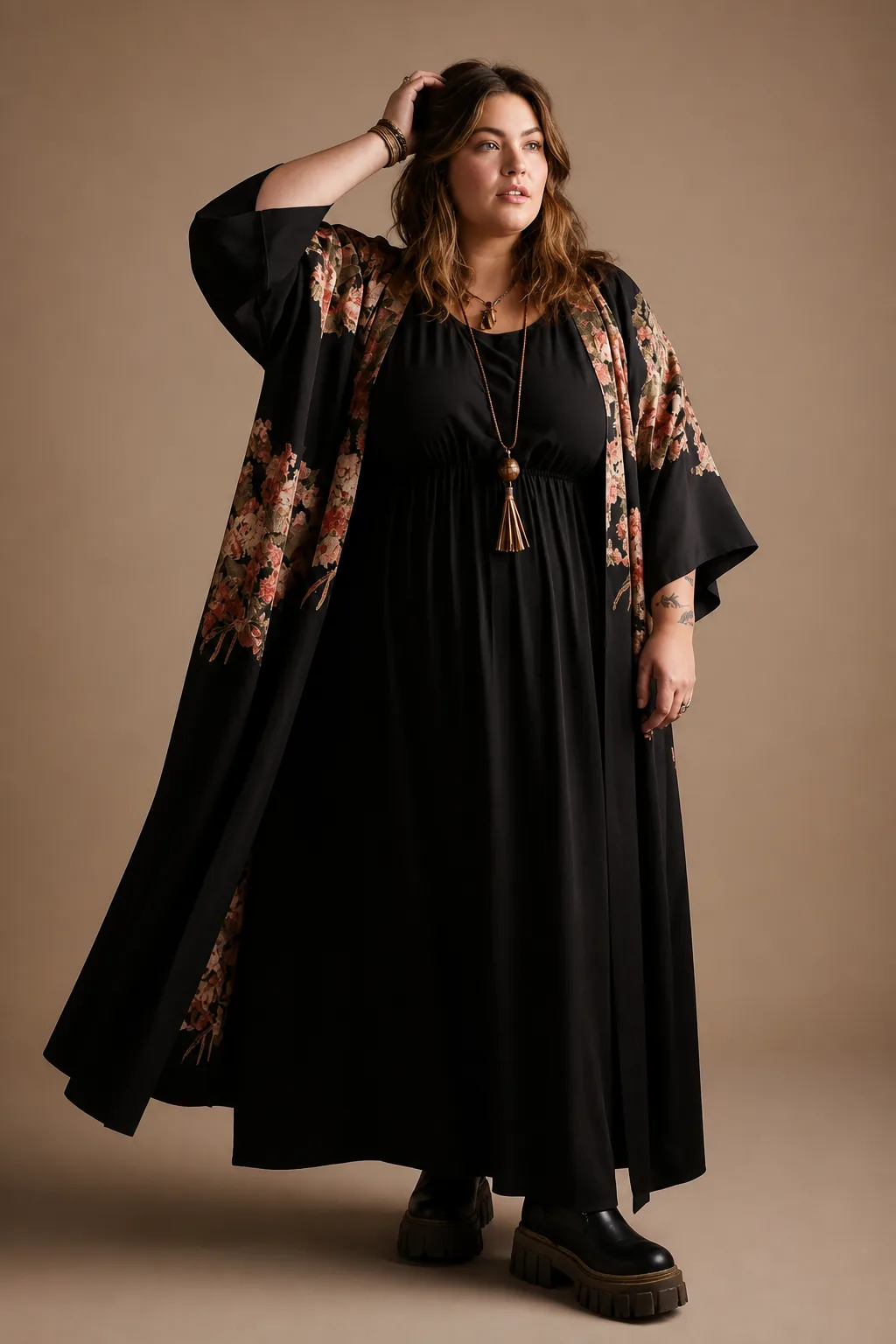 Bohemian Elegance Meets Edgy Glamour