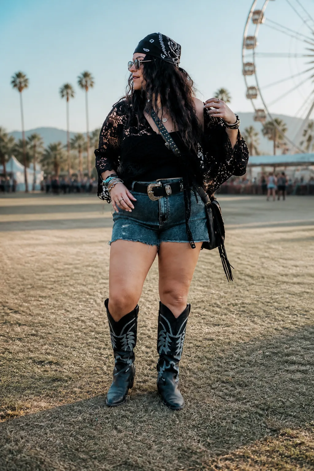 Boho-Chic Festival Ready Outfit