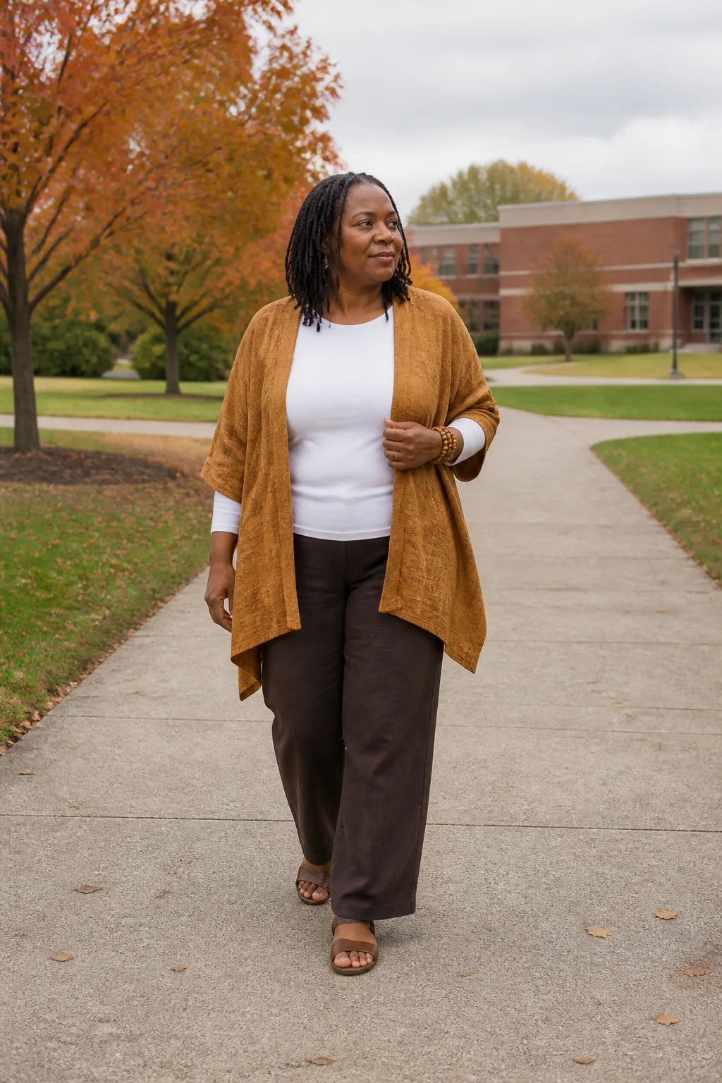 Boho Chic Layered Teacher Style
