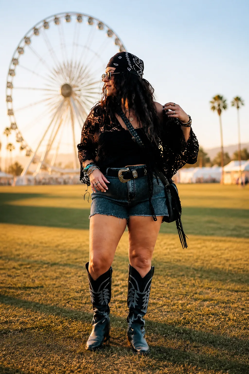 Boho-Chic Plus Size Festival Inspiration