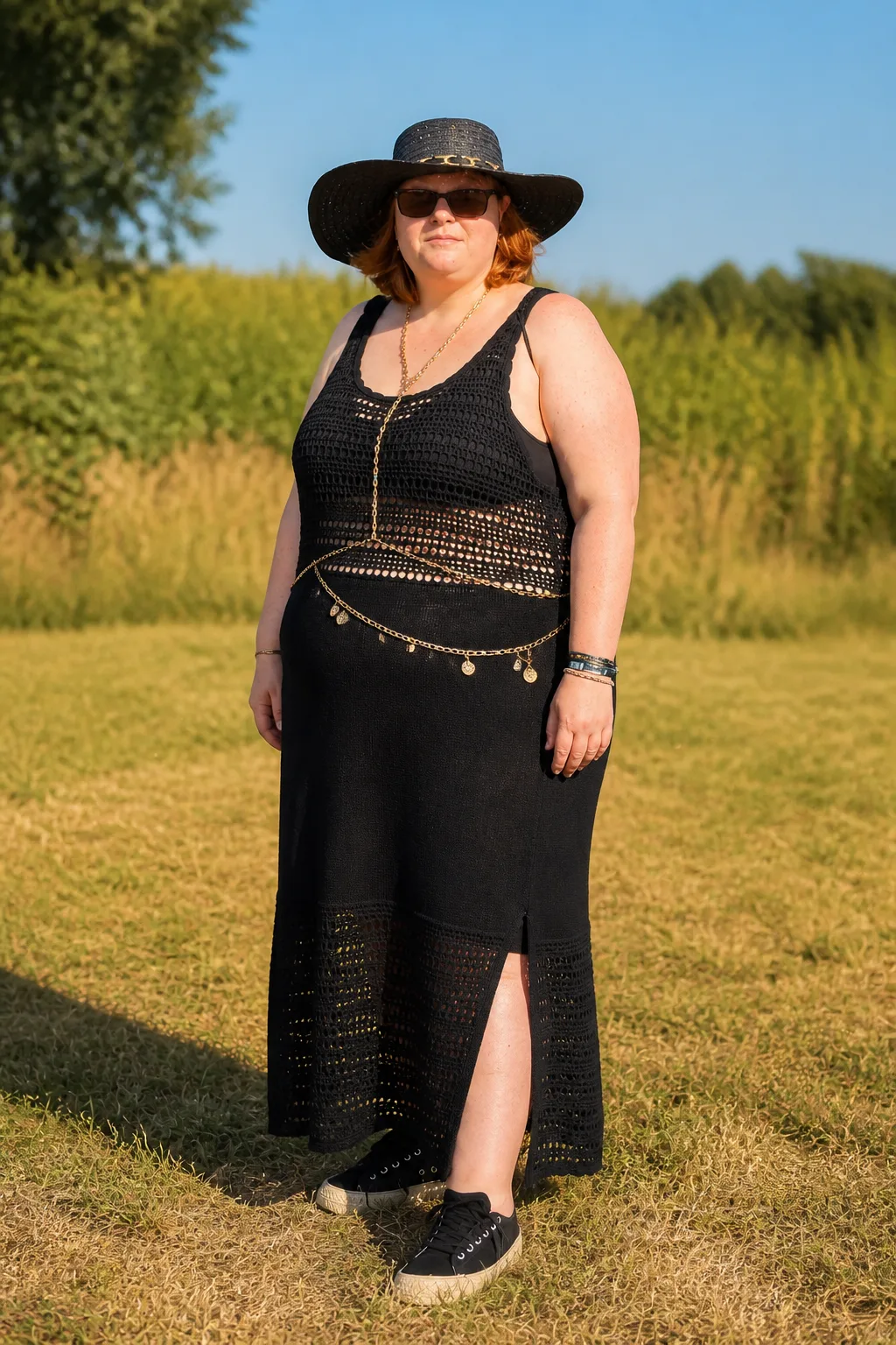 Boho Crochet Maxi for Festival Season