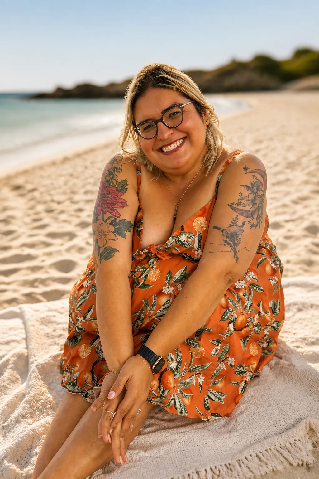 Boho Floral Beach Sundress