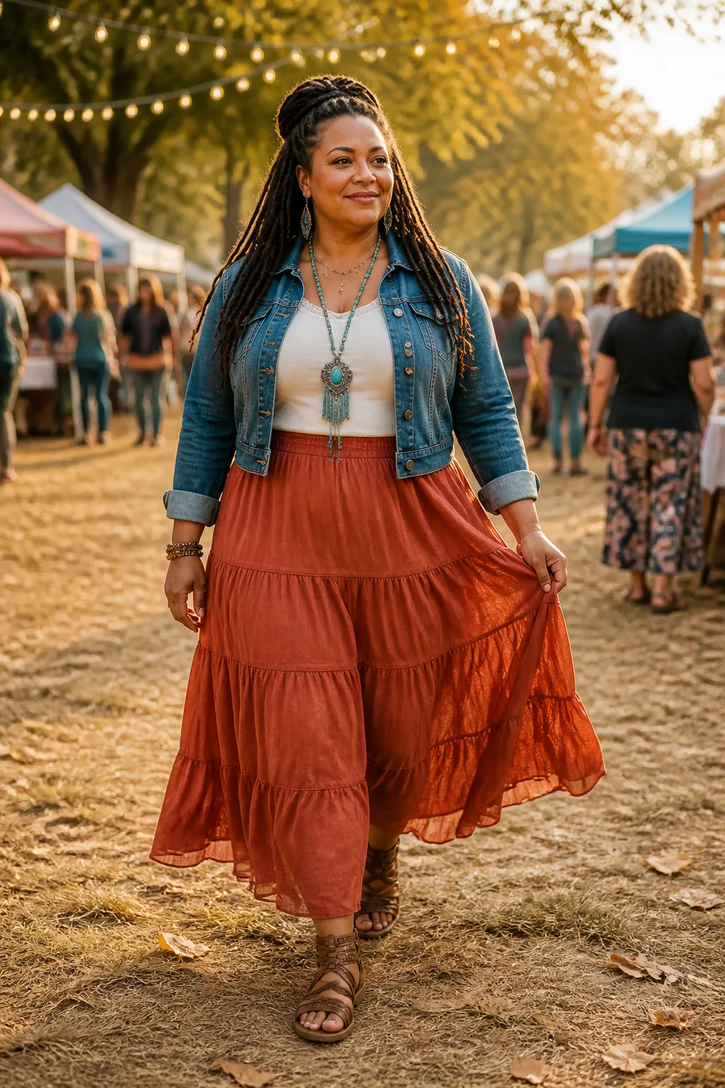 Boho-Inspired Cowgirl Style