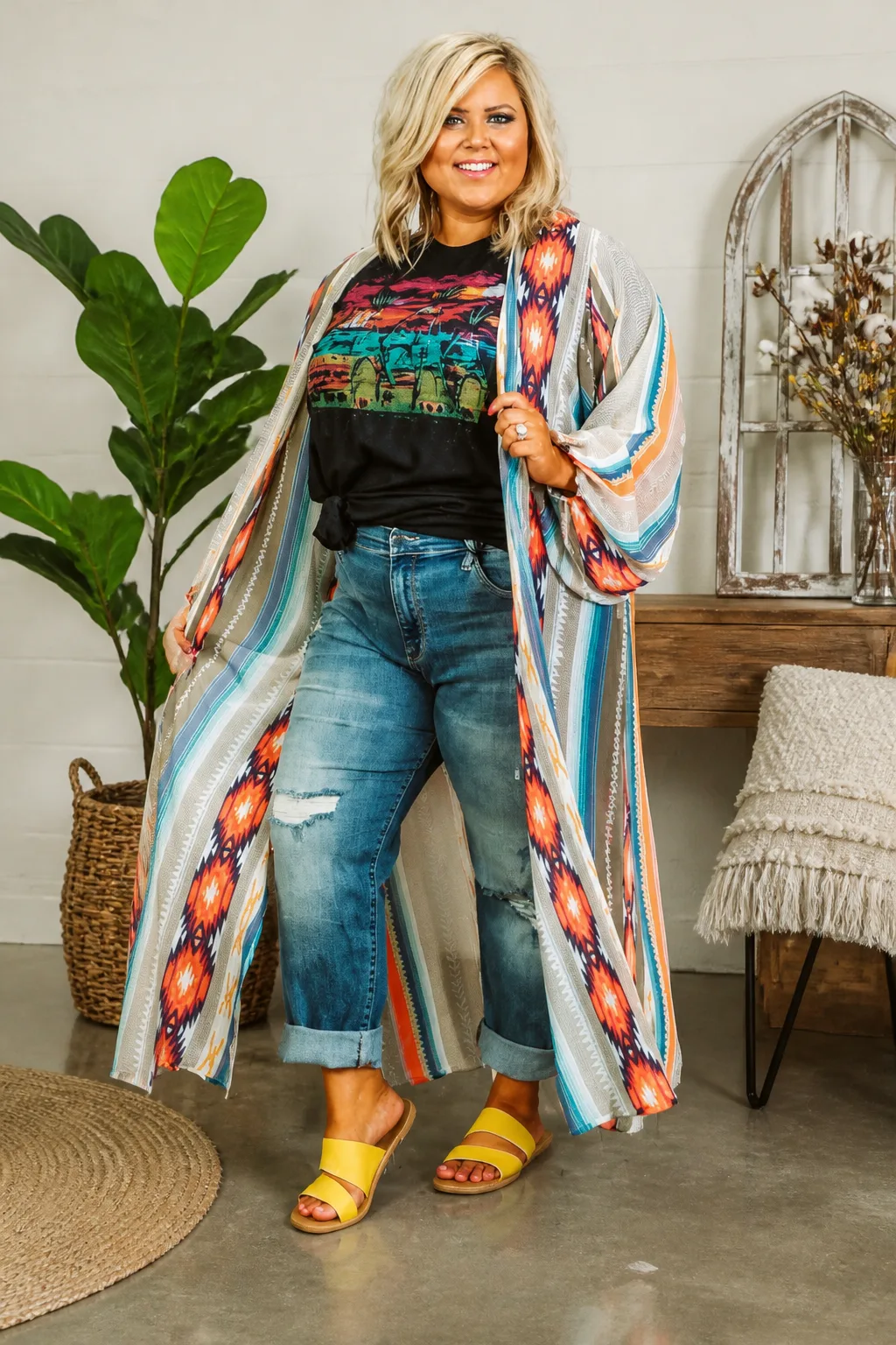 Bold Patterned Western Layers