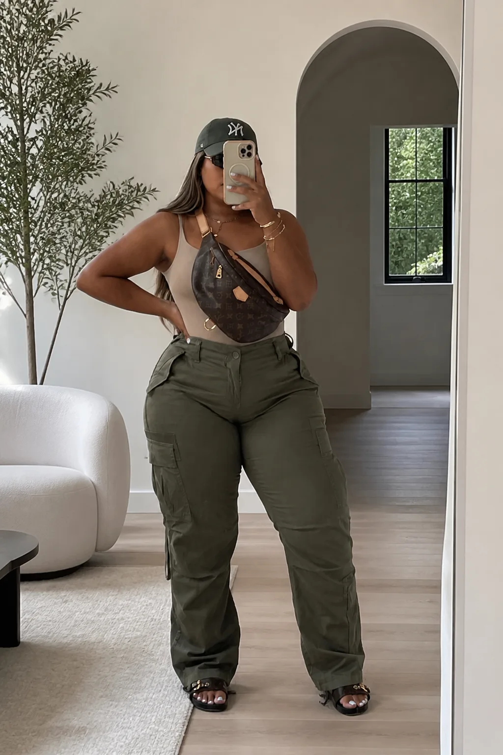 Cargo Chic with Y2K Flair