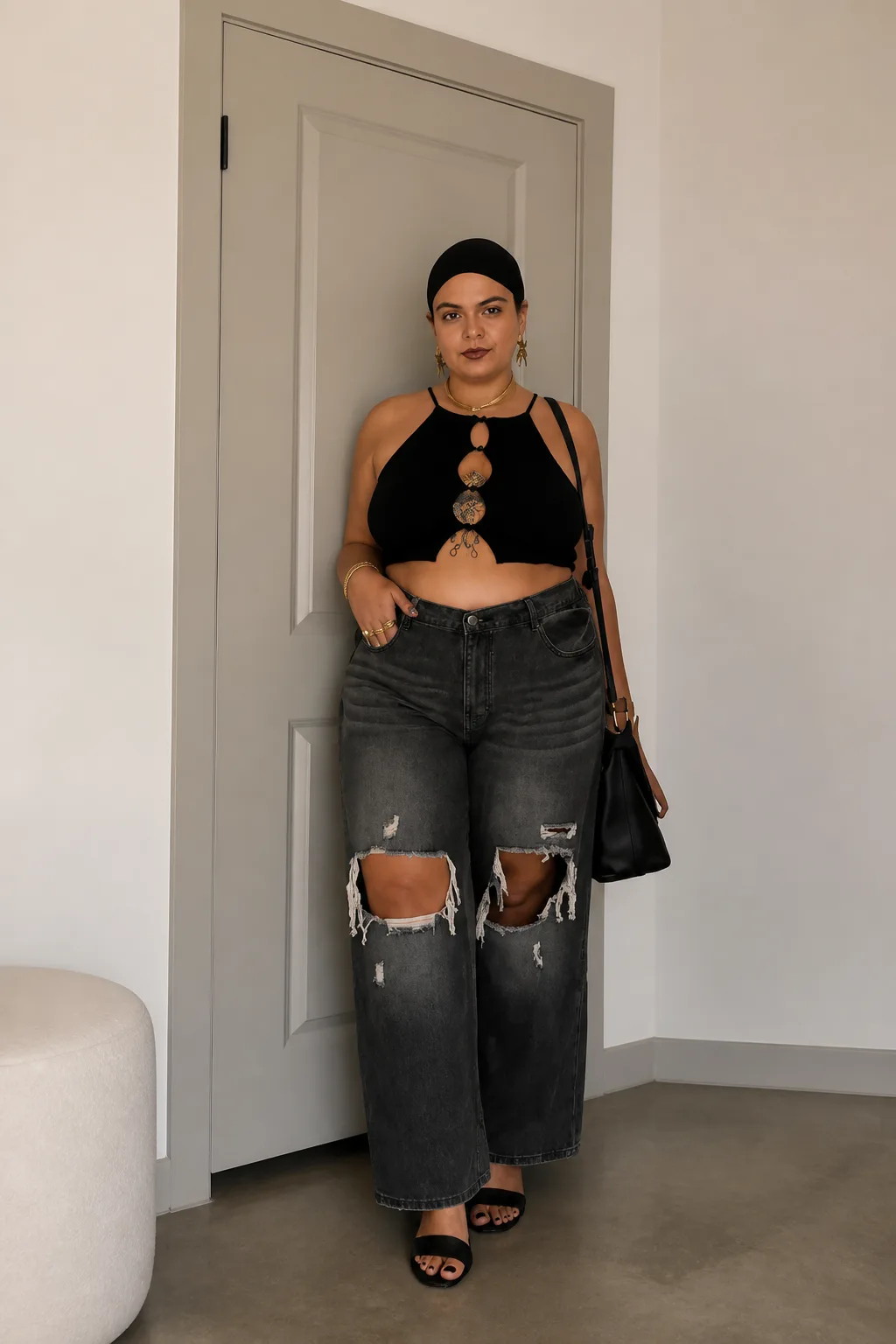 Casual 90s Grunge Style for Plus-Size