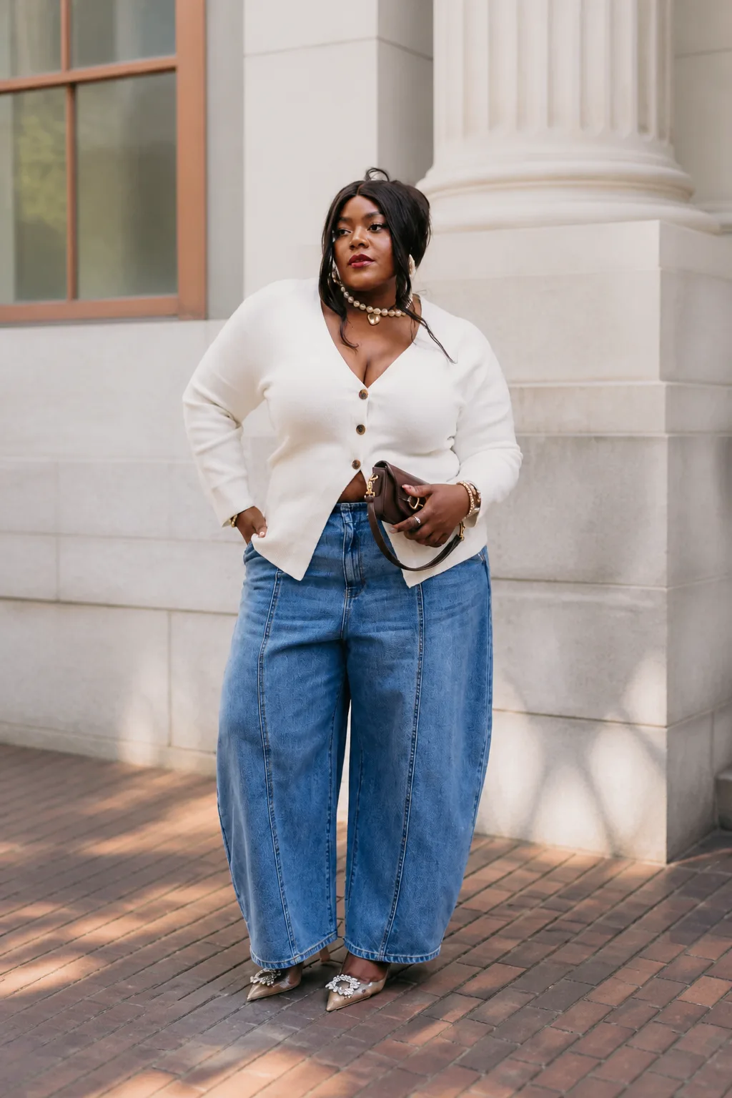 Casual Chic Denim and Cardigan Combo
