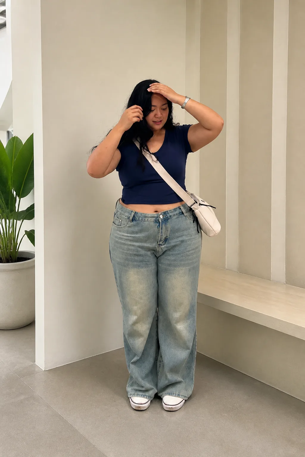 Casual Chic Jeans and Crop Top