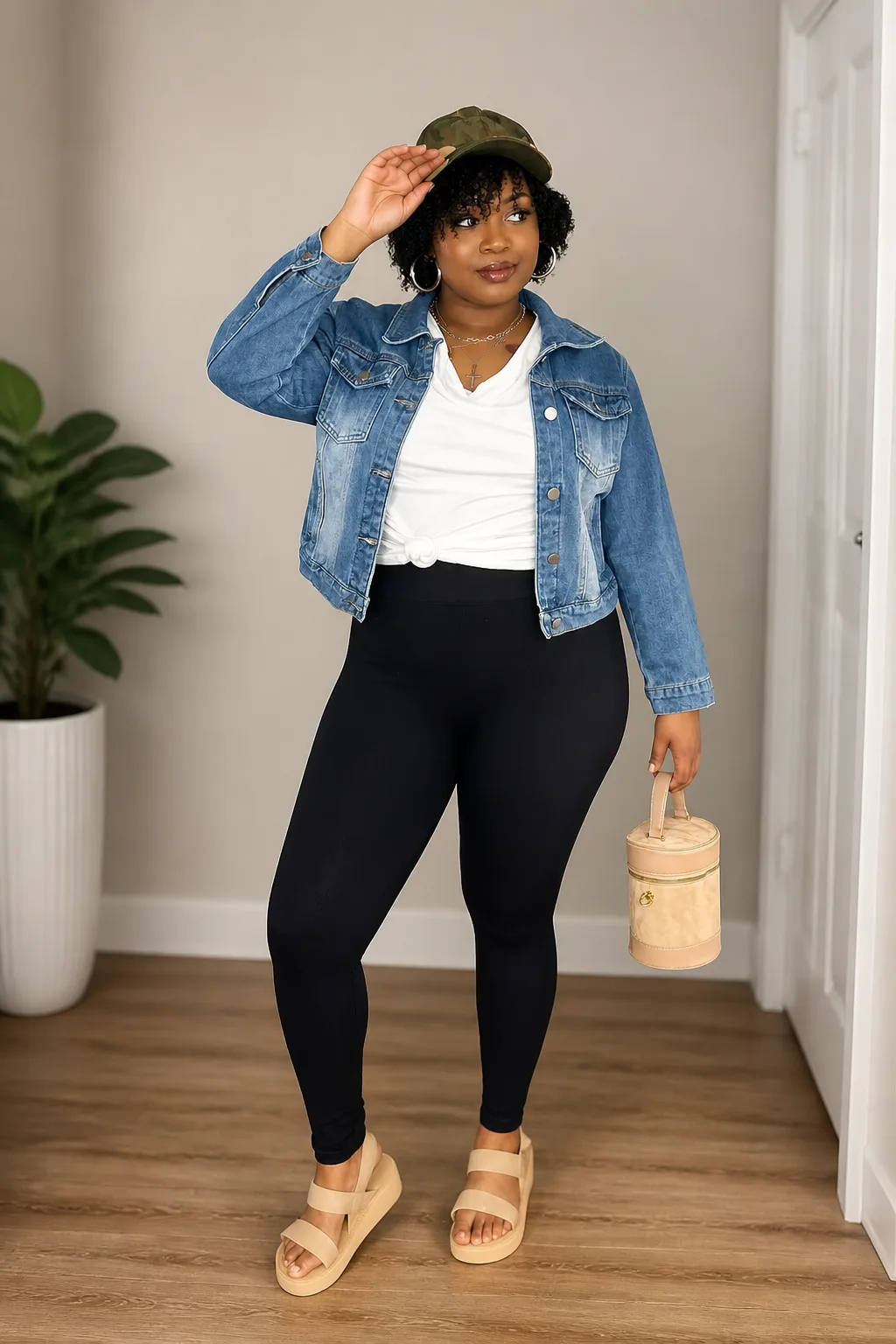 Casual Everyday Leggings and Denim Styling