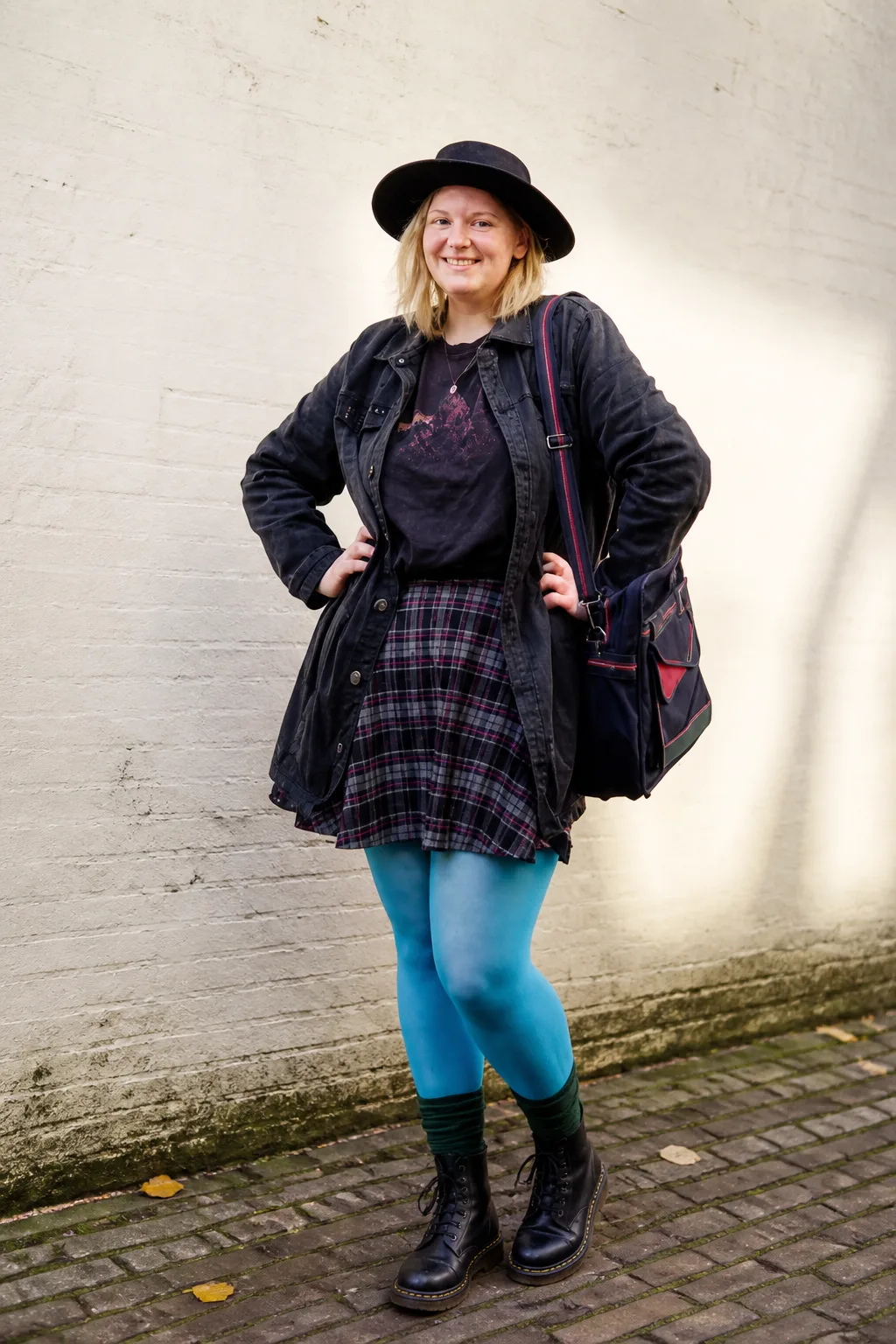 Casual everyday plus size grunge outfit