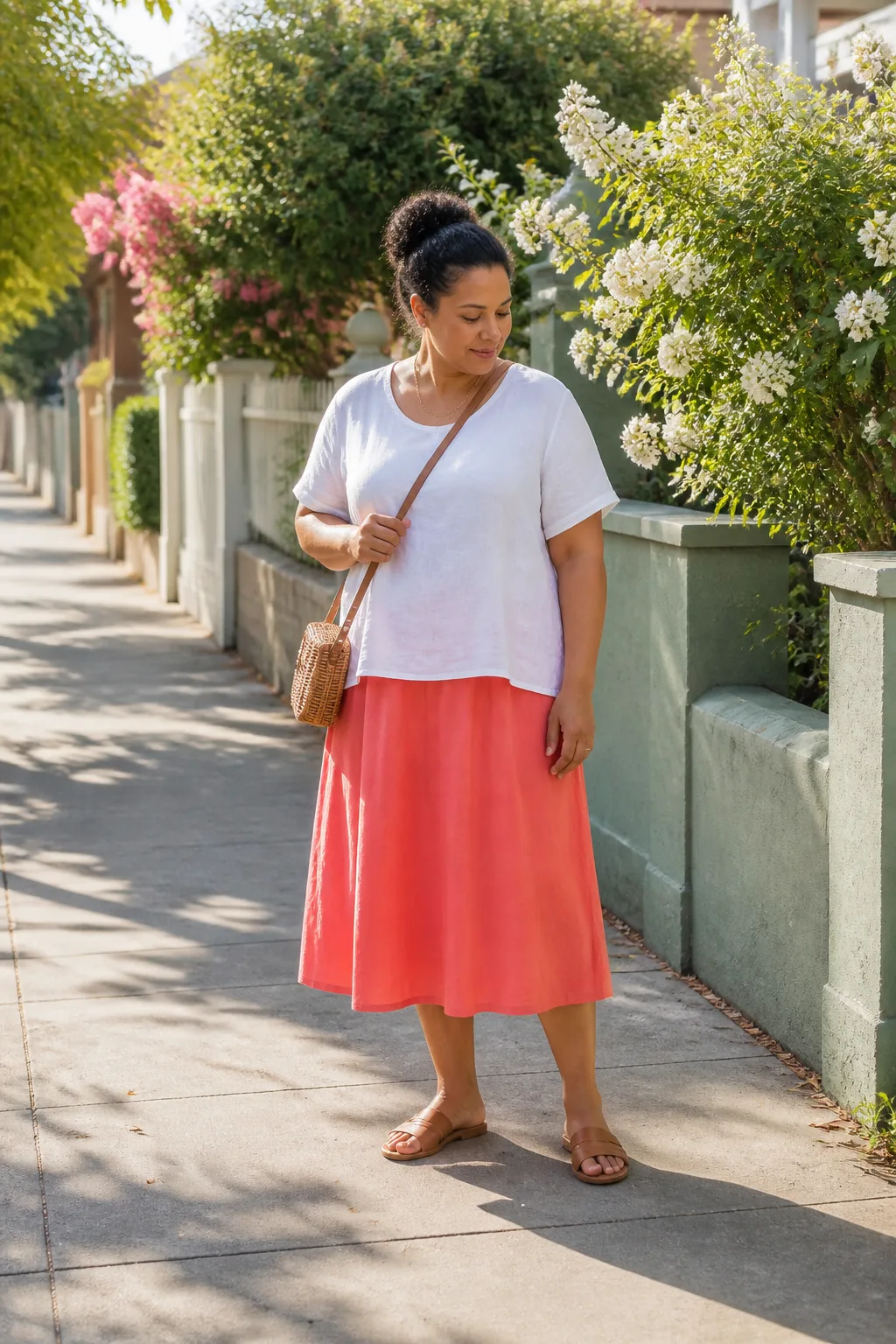 Casual Summer Skirt Look