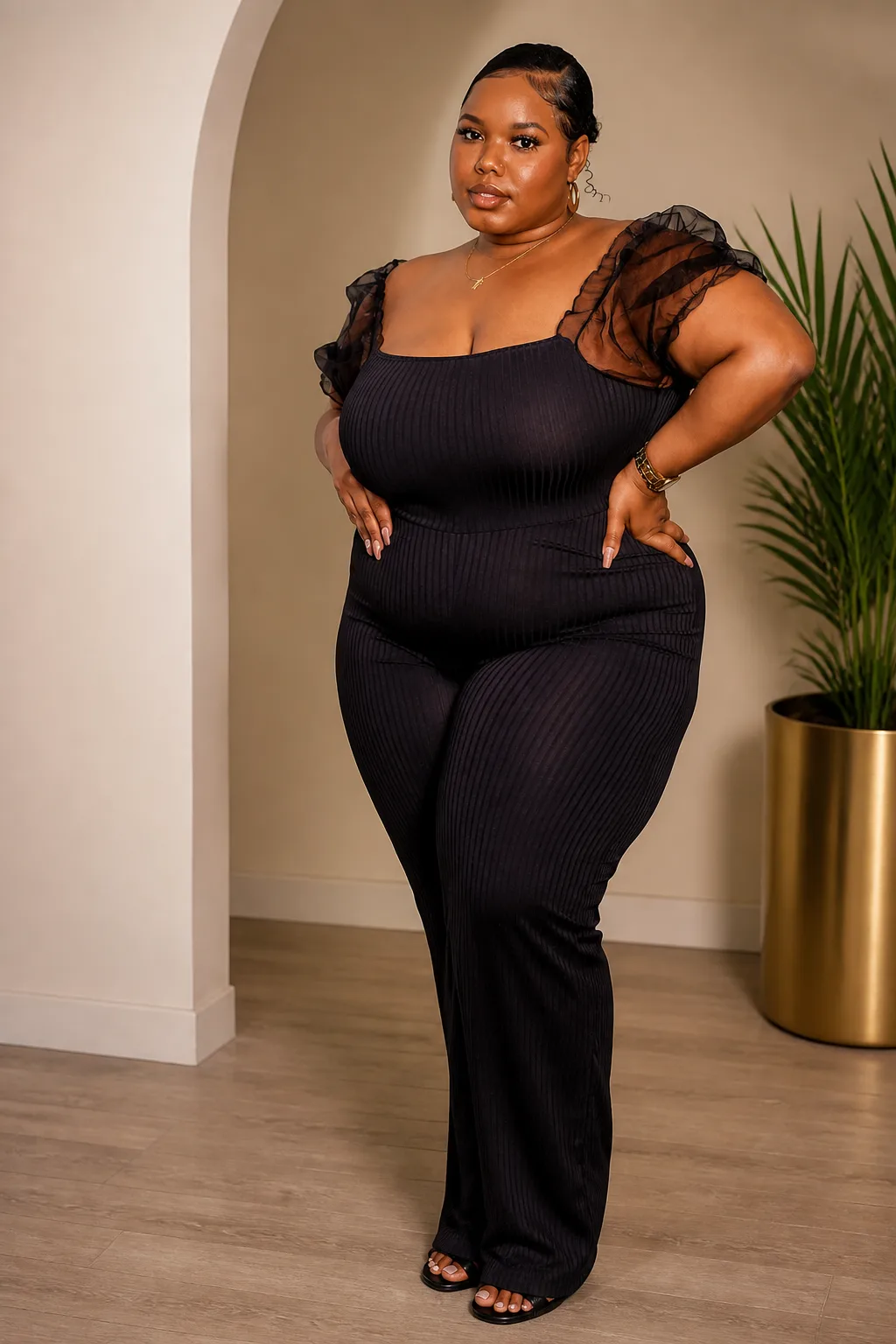 Chic Black Summer Jumpsuit