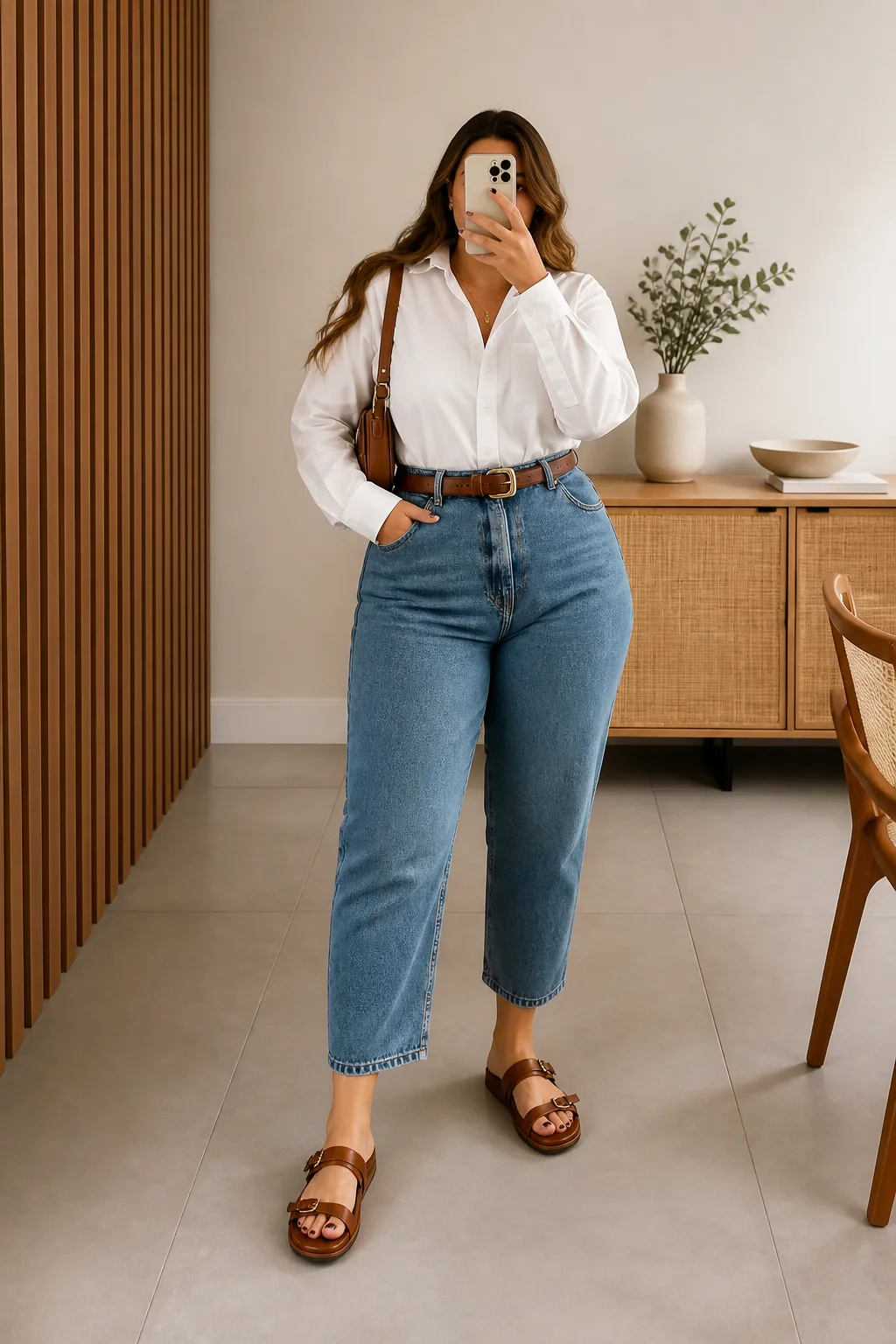 Chic Casual Comfort in Denim