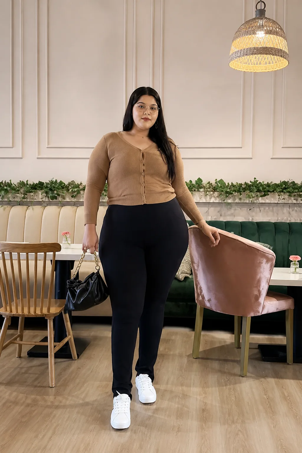 Chic Casual for Cozy Cafes
