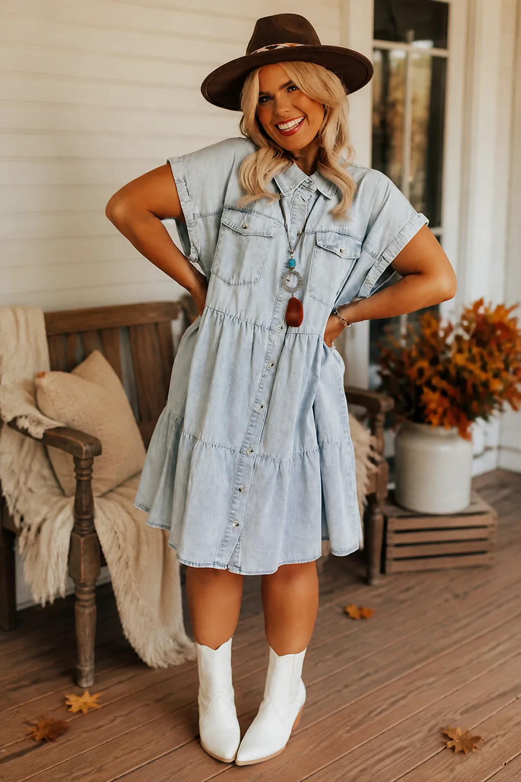 Chic Denim Western Influence