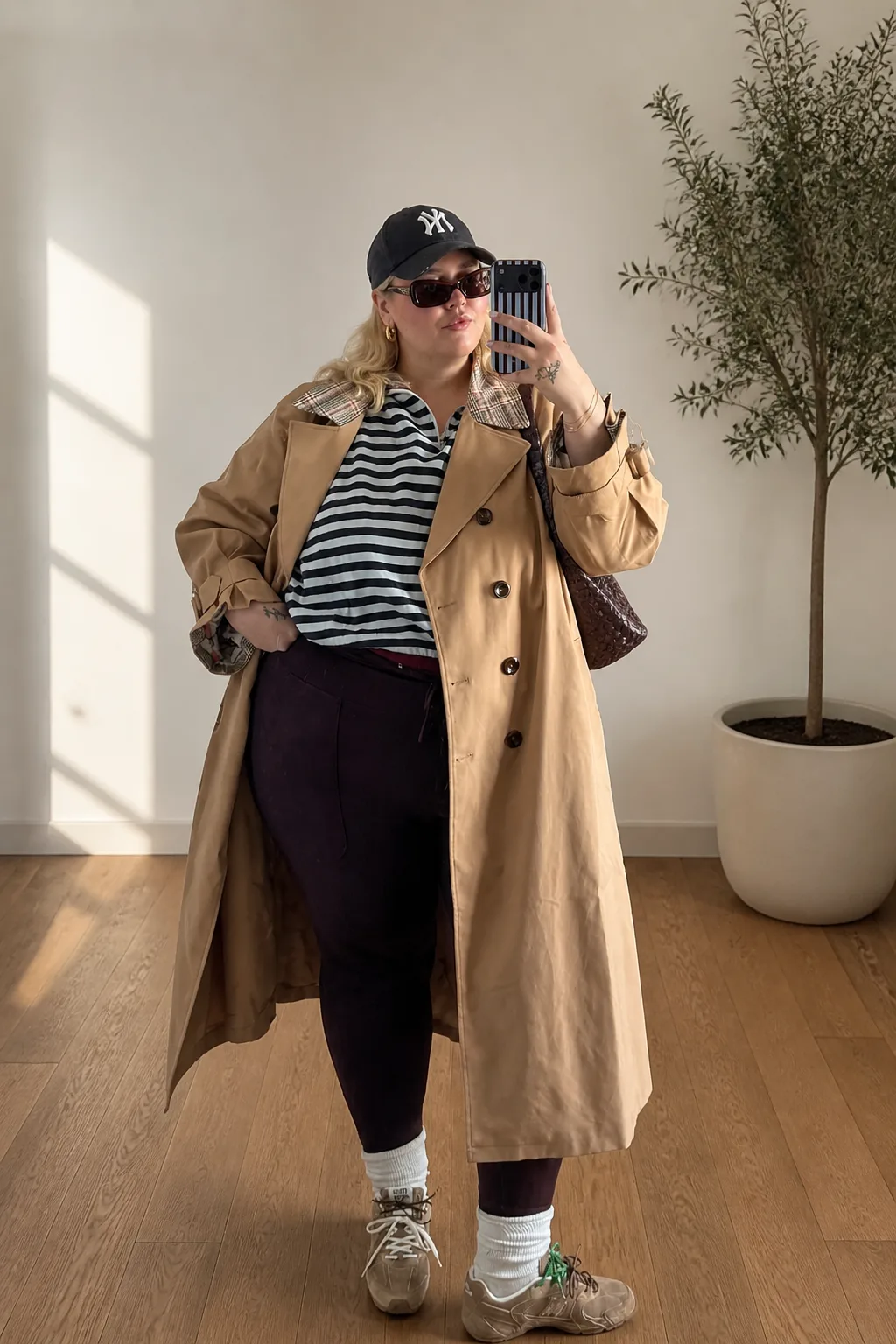 Chic Layered Legging Look