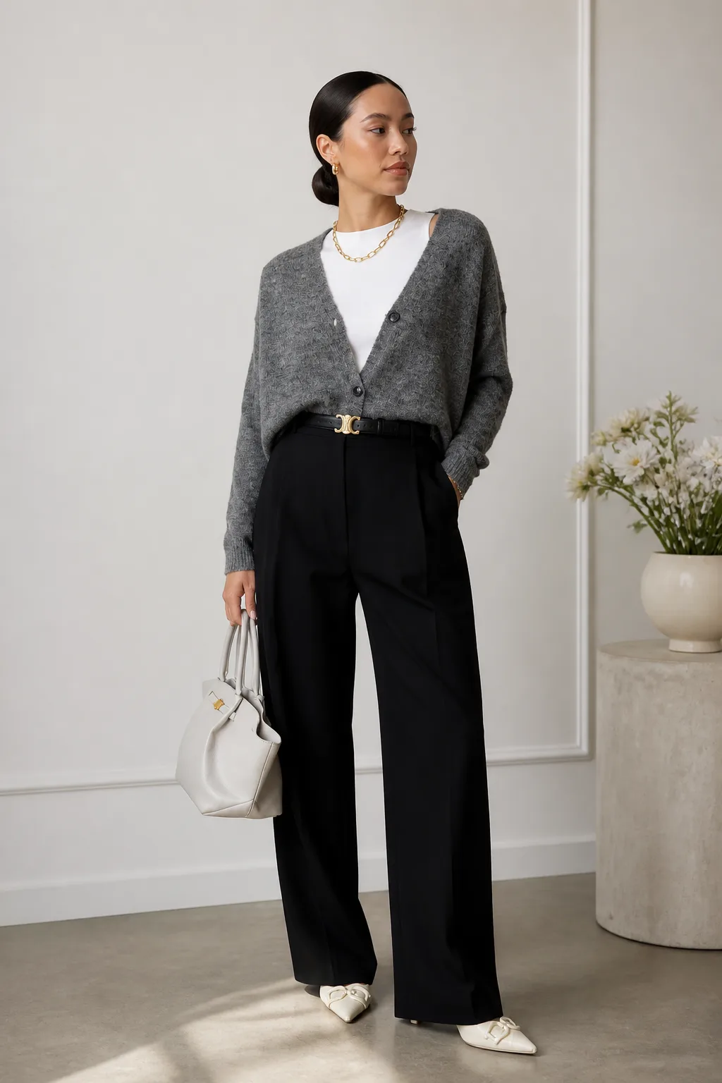 Chic Monochrome Business Casual for Everyday