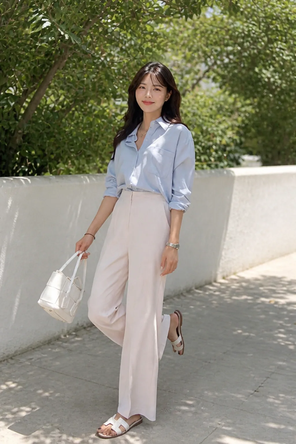 Chic Neutral Tones for Office Style