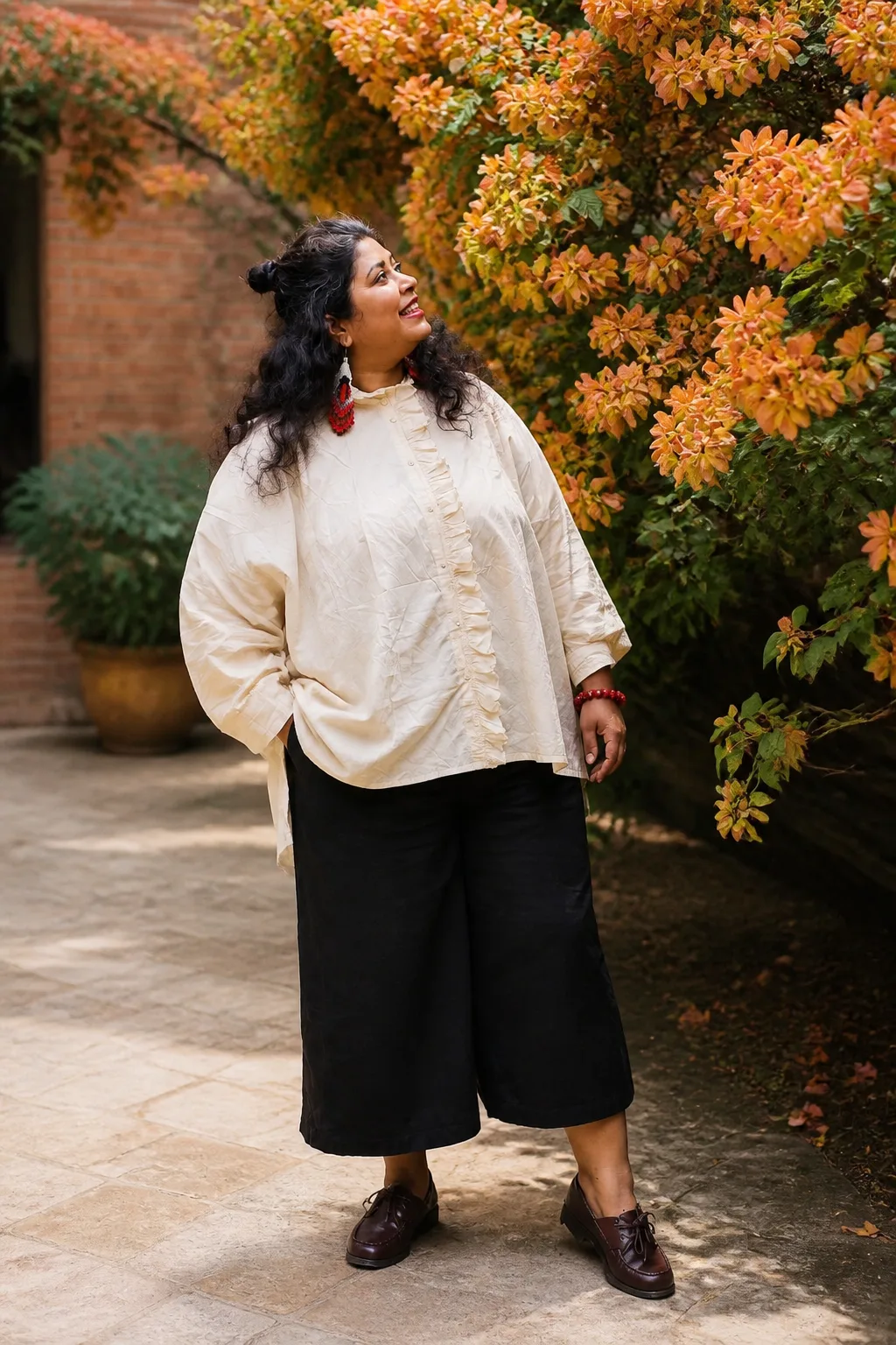 Chic Oversized Linen Layers