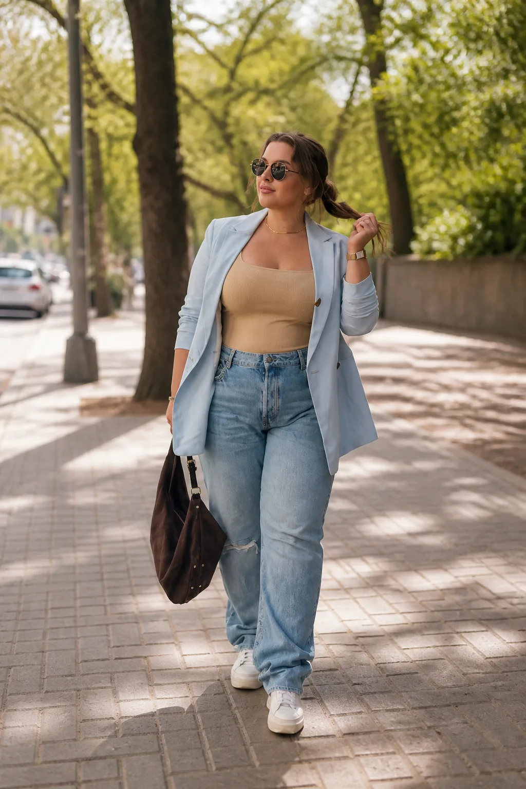 Chic Street Style for Curvy Women