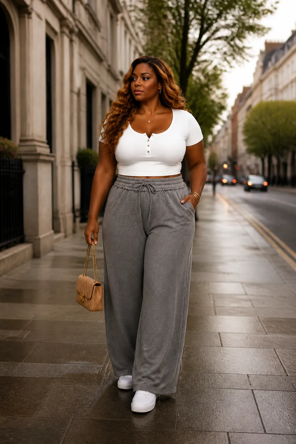 Chic Street Style: Wide-Leg Pants for a Polished Look