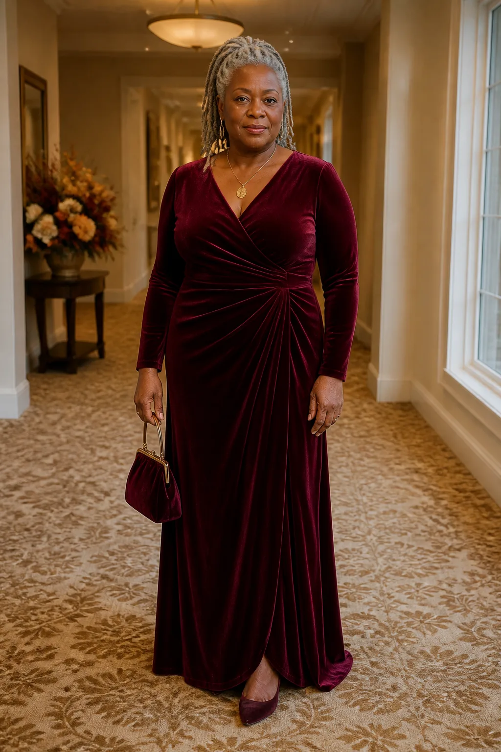Chic Velvet Bridesmaid Gowns for Fall Weddings