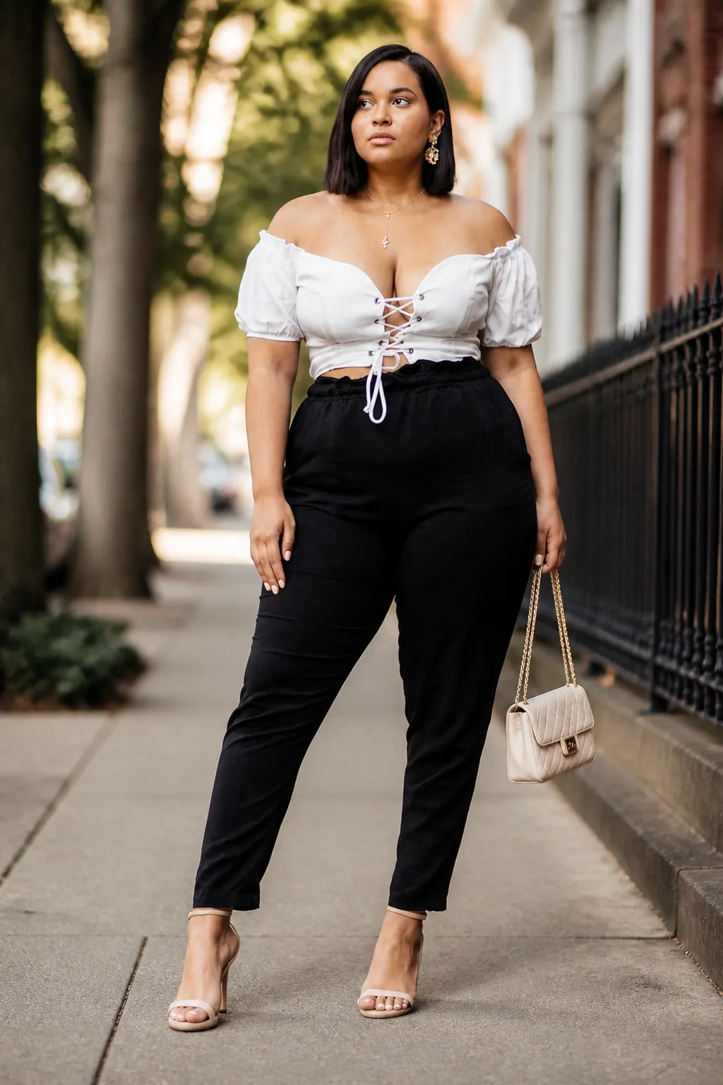 Classic Black and White Summer Chic