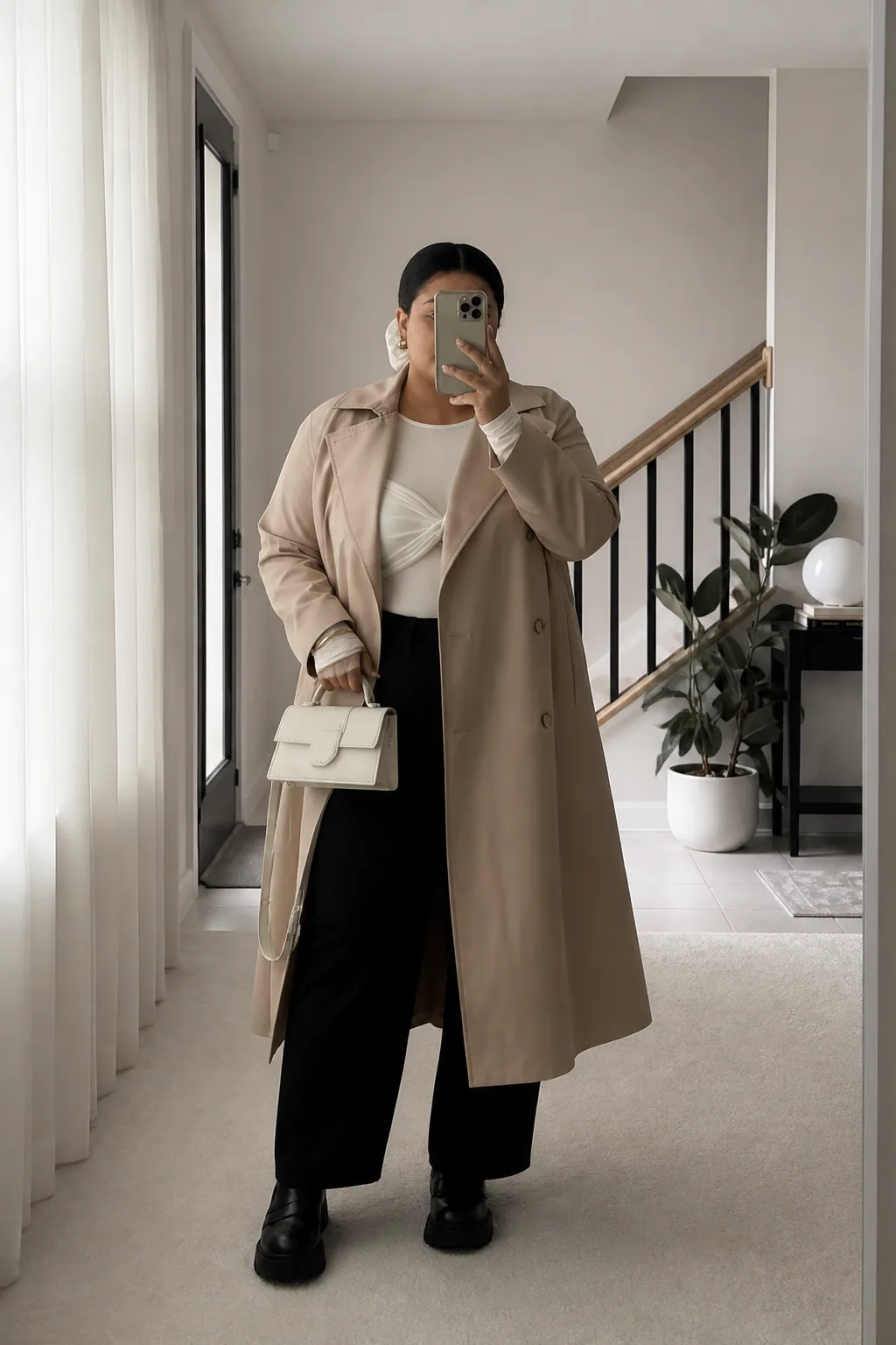 Classic Camel Coat Elegance