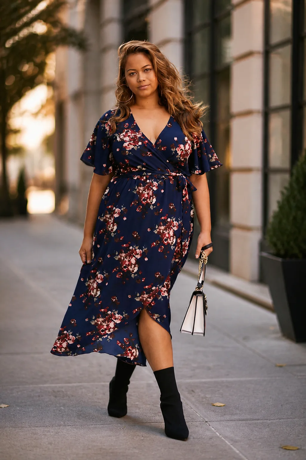 Classic Floral Elegance for Every Curve