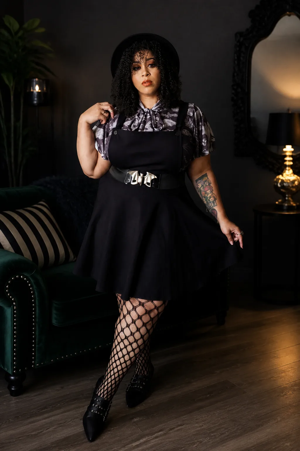 Classic Plus Size Goth Chic